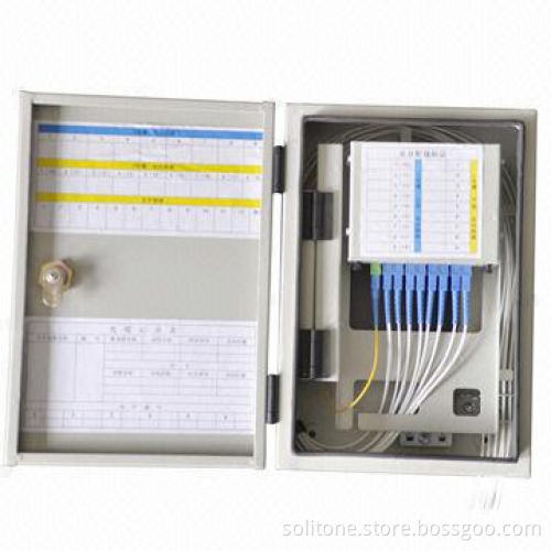 FTTH Information Box, Wall Mount, Splicing and Distribution Requirement